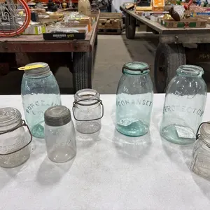 Assorted Antique Jars