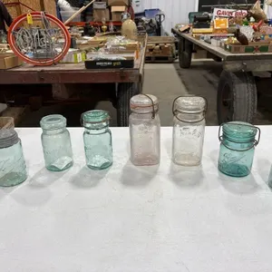 Misc Jars. Ball, Atlas, Telephone etc