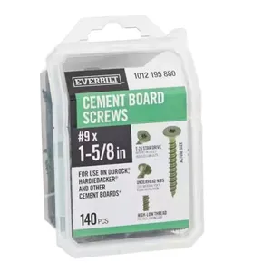 Everbilt 9x1-58in Cement Board Screws