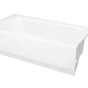 Bootz Maui 60x30 White Soaking Bathtub