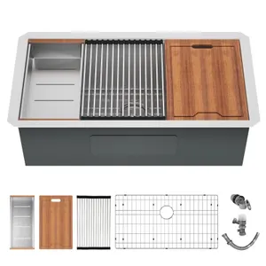 Frsmvati 30-inch Undermount Kitchen Sink