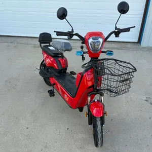 Unused Red EV Electric 2 Wheel Scooter