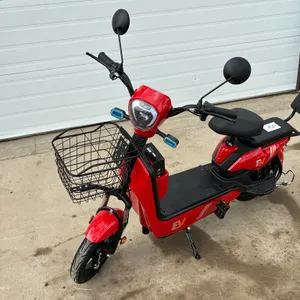Unused Red EV Electric 2 Wheel Scooter