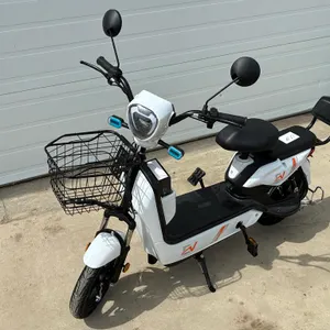 Unused White EV Electric 2 Wheel Scooter