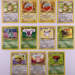 Pokémon Jungle Unlimited Non-Holo Rare Card Lot