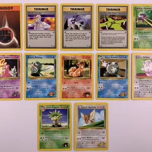 Pokémon Gym Heroes Unlimited Common & Uncommon Card Lot