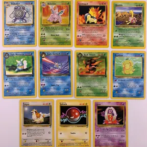 Pokémon Base Set 2 Team Rocket Neo Genesis Common & Uncommon Card Lot