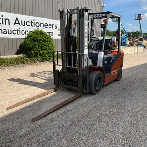 2016 HELI CPYD25-TY5H3 5000 LB PNEUMATIC TIRE FORKLIFT