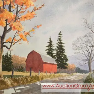 Original Water Color Painting by John Chilson 1996. 25 x 19. BR1