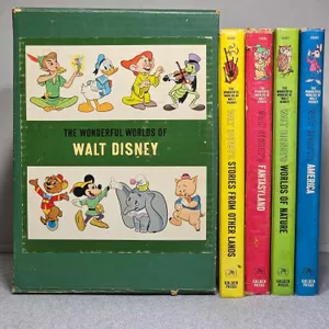 1965 The Wonderful Worlds of Walt Disney. I quickly flipped tgrough the pages, anything i noticed I took photos of. BR1