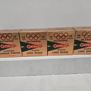 3- 16 Ga. Olympic Plastic Long Range Boxes - empty