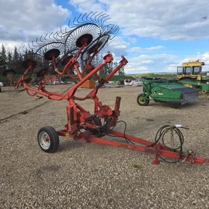 8 Wheel V Rake