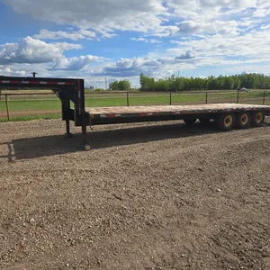 2003 Homebuilt 30 Foot Gooseneck Tri Axle Trailer