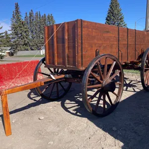 Refurbished Antique Grain Wagon