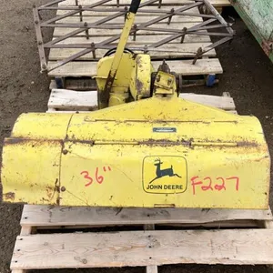 F227 36" John Deere roto tiller