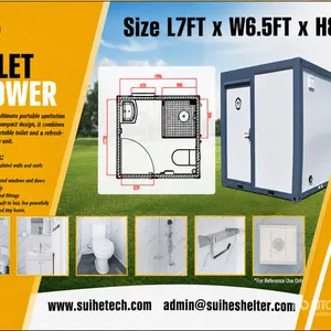 2026 Suihe NT-SH(a) 1 Person Portable Toilet (Unused)