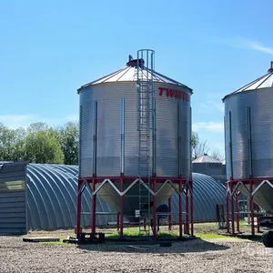 Twister +/- 4000 bu 5 Ring Hopper Grain Bin