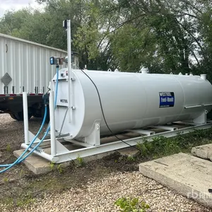 2013 Westeel 11000 L Skid Mounted Diesel Fuel Tank