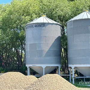Westeel +/- 2100 bu 6 Ring Hopper Grain Bin
