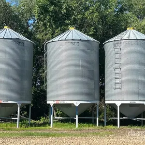 Westeel +/- 2100 bu 6 Ring Hopper Grain Bin