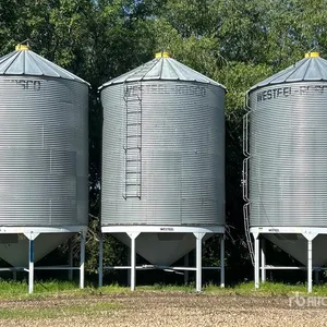 Westeel +/- 2100 bu 6 Ring Hopper Grain Bin