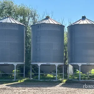 Westeel +/- 2100 bu 6 Ring Hopper Grain Bin