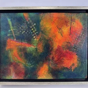 "STAR STRUCK" ABSTRACT PAINTING