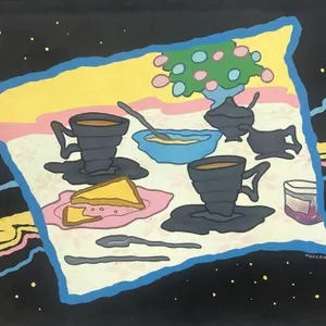 TERESA WACLAWIK "STILL LIFE" POP ART PAINTING