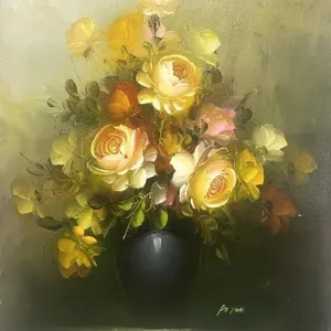 PETER STILL LIFE OIL PAINTING