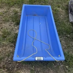 Blue Poly Calf Sleigh
