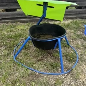 Self Standing Rubber Mineral Tub c/w Cover