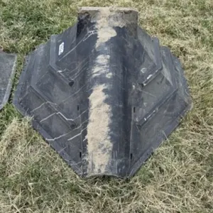 Black Poly Grain Hopper