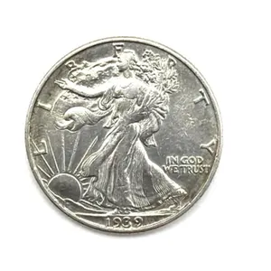 1939-D Walking Liberty Half Dollar