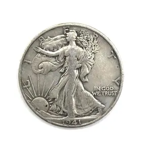 1941-D Walking Liberty Half Dollar