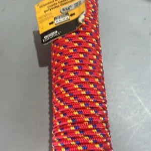 100ft 5/16in Diamond Braided Poly Rope