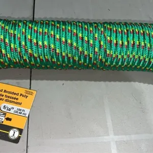 100ft 5/16in Diamond Braided Poly Rope