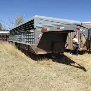 2014 Swift Built 32-Ft x 6.5-Ft Livestock Trailer