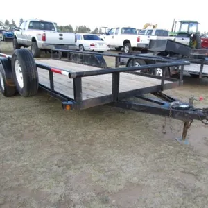 Doolittle 18-ft x 7-Ft Tandem Axel Utility Trailer