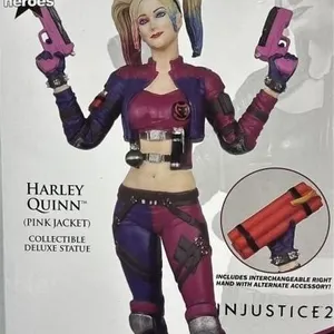 DC Figurine Harley Quinn Pink Injustice 2
