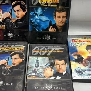 James Bond 007 DVD Lot