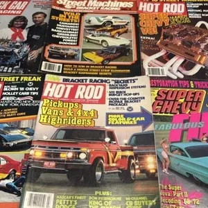 Vintage Street & Hot Rod Magazine Lot