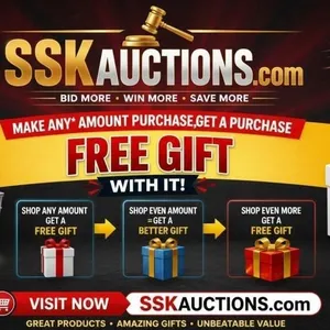 Unlock Your Free Gift With Every SSKAUCTIONS.com