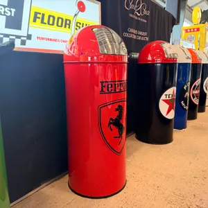 Ferrari Retro Trash Can