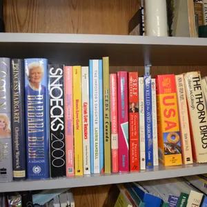 Variety of Books, Some Hardcover