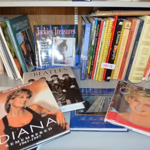 Large Variety of Books, Beatles, Diana, Holy Bible