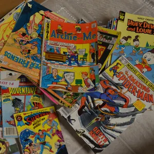 Kids Books, Hanger Rick, Comics, Archie, Spiderman and much more