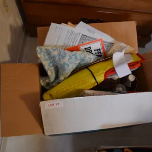 Thermotex Pain Relief System, Bath Pillow, Heating Pad, Several Bottles of Lamp Oil, Misc.