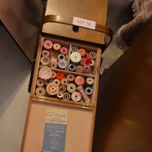 Sewing Box with Sewing items and Accessories