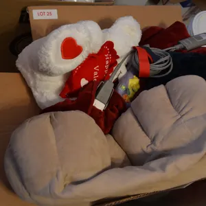Dog Bed, Large box Blankets, Teddy Bear, Heating Blanket