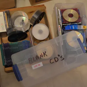 Blank DVD and Cases